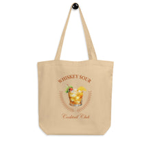 Load image into Gallery viewer, Whiskey Sour Cocktail Club Eco Tote Bag