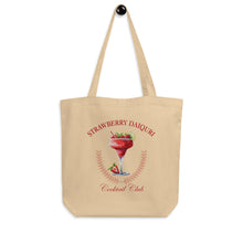 Load image into Gallery viewer, Strawberry Daiquiri Cocktail Club Eco Tote Bag