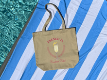 Load image into Gallery viewer, French 75 Cocktail Club Eco Tote Bag