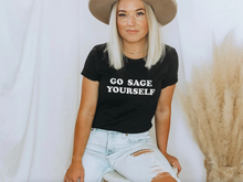 Load image into Gallery viewer, Go Sage Yourself Short-Sleeve Unisex T-Shirt *WAREHOUSE SALE*