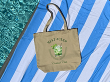 Load image into Gallery viewer, Mint Julep Cocktail Club Eco Tote Bag
