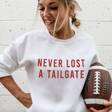 Load image into Gallery viewer, Never Lost A Tailgate Unisex Sweatshirt