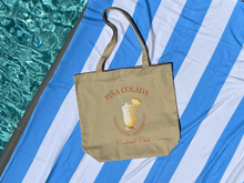 Load image into Gallery viewer, Piña Colada Cocktail Club Eco Tote Bag