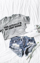 Load image into Gallery viewer, This Actually Is My First Rodeo Short-Sleeve T-Shirt