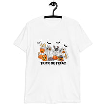 Load image into Gallery viewer, Trick or Treat Dogs Short-Sleeve Unisex T-Shirt