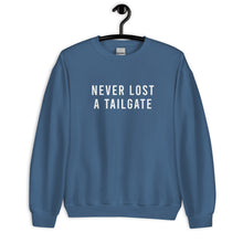 Load image into Gallery viewer, Never Lost A Tailgate Unisex Sweatshirt