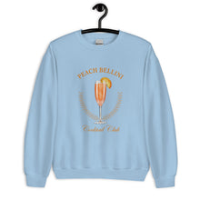 Load image into Gallery viewer, Peach Bellini Cocktail Club Unisex Sweatshirt