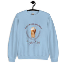 Load image into Gallery viewer, Iced Caramel Macchiato Coffee Club Unisex Sweatshirt