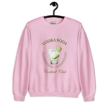 Load image into Gallery viewer, Vodka Soda Cocktail Club Unisex Sweatshirt