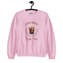 Load image into Gallery viewer, Cold Brew Coffee Club Unisex Sweatshirt