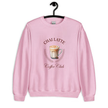 Load image into Gallery viewer, Chai Latte Coffee Club Unisex Sweatshirt