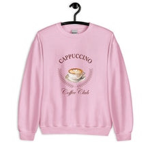 Load image into Gallery viewer, Cappuccino Coffee Club Unisex Sweatshirt