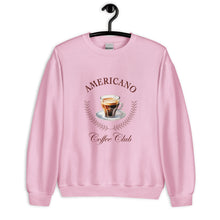 Load image into Gallery viewer, Americano Coffee Club Unisex Sweatshirt