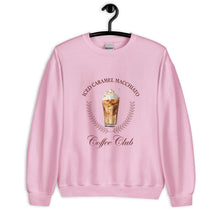 Load image into Gallery viewer, Iced Caramel Macchiato Coffee Club Unisex Sweatshirt