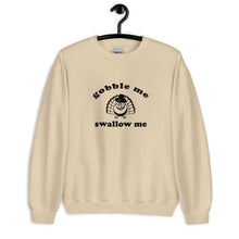 Load image into Gallery viewer, Gobble Me Swallow Me Thanksgiving Unisex Sweatshirt