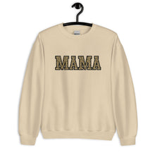 Load image into Gallery viewer, Mama Leopard Print Unisex Sweatshirt