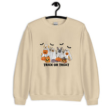 Load image into Gallery viewer, Trick Or Treat Dogs Unisex Sweatshirt