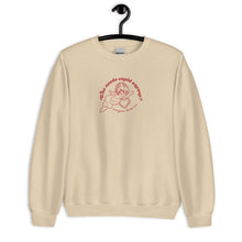 Load image into Gallery viewer, Who Needs Cupid Anyway? Everyone Loves Me Embroidered Unisex Sweatshirt