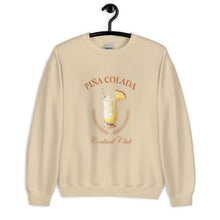 Load image into Gallery viewer, Piña Colada Cocktail Club Unisex Sweatshirt