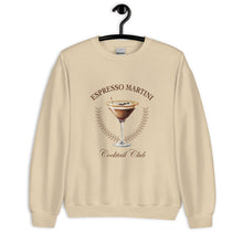 Load image into Gallery viewer, Espresso Martini Cocktail Club Unisex Sweatshirt