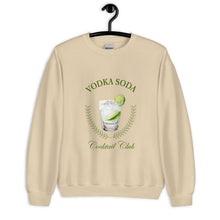 Load image into Gallery viewer, Vodka Soda Cocktail Club Unisex Sweatshirt