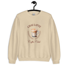 Load image into Gallery viewer, Chai Latte Coffee Club Unisex Sweatshirt