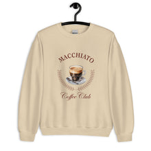 Load image into Gallery viewer, Macchiato Coffee Club Unisex Sweatshirt
