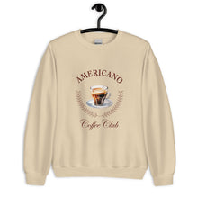Load image into Gallery viewer, Americano Coffee Club Unisex Sweatshirt