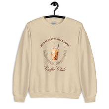 Load image into Gallery viewer, Iced Skinny Vanilla Latte Coffee Club Unisex Sweatshirt
