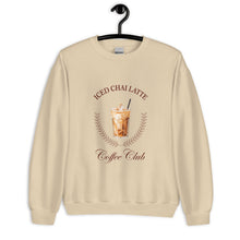 Load image into Gallery viewer, Iced Chai Latte Coffee Club Unisex Sweatshirt