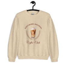 Load image into Gallery viewer, Iced Caramel Macchiato Coffee Club Unisex Sweatshirt