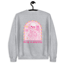 Load image into Gallery viewer, You're So Beautiful Skeleton Selfie Unisex Sweatshirt