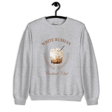 Load image into Gallery viewer, White Russian Cocktail Club Unisex Sweatshirt