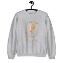 Load image into Gallery viewer, Peach Bellini Cocktail Club Unisex Sweatshirt