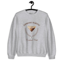 Load image into Gallery viewer, Espresso Martini Cocktail Club Unisex Sweatshirt