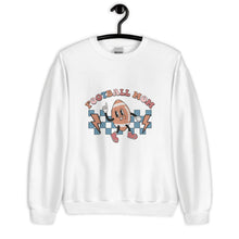 Load image into Gallery viewer, Football Mom Retro Vibes Unisex Sweatshirt