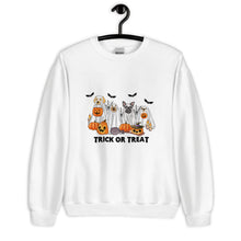 Load image into Gallery viewer, Trick Or Treat Dogs Unisex Sweatshirt