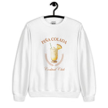Load image into Gallery viewer, Piña Colada Cocktail Club Unisex Sweatshirt