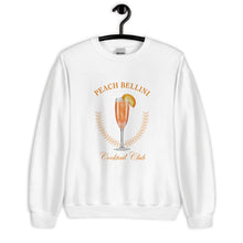 Load image into Gallery viewer, Peach Bellini Cocktail Club Unisex Sweatshirt
