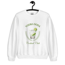 Load image into Gallery viewer, Vodka Soda Cocktail Club Unisex Sweatshirt
