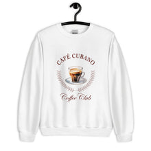 Load image into Gallery viewer, Café Cubano Coffee Club Unisex Sweatshirt