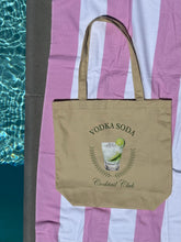 Load image into Gallery viewer, Vodka Soda Cocktail Club Eco Tote Bag *READY TO SHIP*
