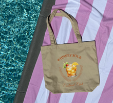Load image into Gallery viewer, Whiskey Sour Cocktail Club Eco Tote Bag