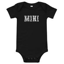 Load image into Gallery viewer, Mini Cow Print Baby Short Sleeve One Piece