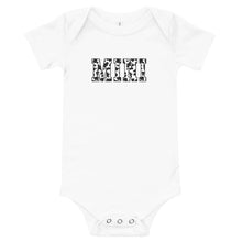 Load image into Gallery viewer, Mini Cow Print Baby Short Sleeve One Piece