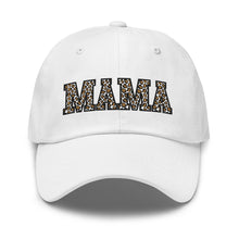 Load image into Gallery viewer, Mama Leopard Print Embroidered Dad Hat