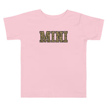Load image into Gallery viewer, Mini Leopard Print Toddler Short Sleeve Tee