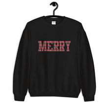 Load image into Gallery viewer, Merry Buffalo Plaid Unisex Sweatshirt
