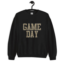 Load image into Gallery viewer, Game Day Leopard Print Unisex Sweatshirt
