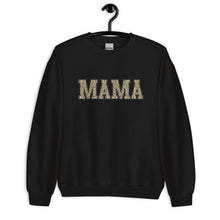 Load image into Gallery viewer, Mama Leopard Print Unisex Sweatshirt